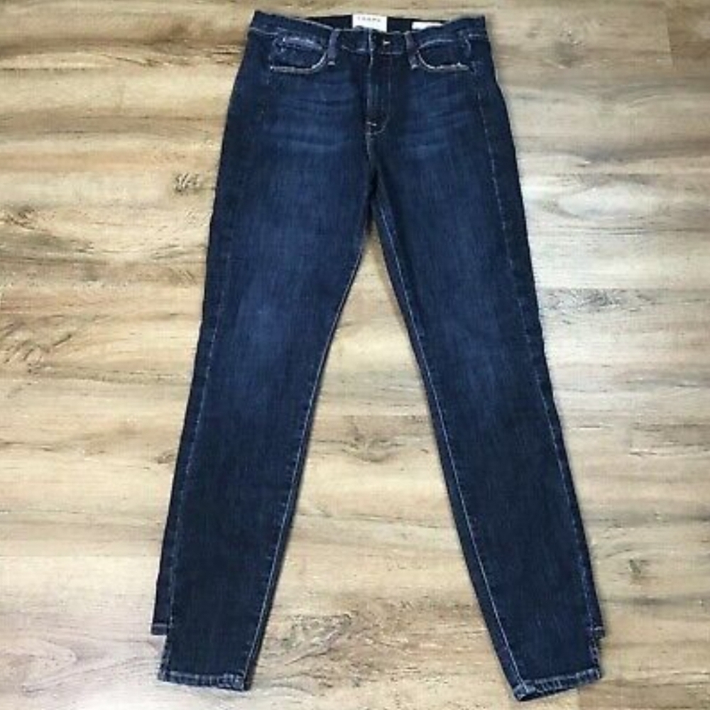 Frame Le High Skinny size 27 Denim in Haraway